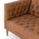 Williams Tufted Leather Sofa Four Hands Furniture CCAR-109W-299