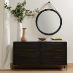 Wyeth 6 Drawer Dresser Dark Carbon