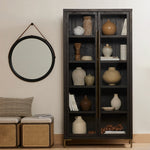 Wyeth Cabinet Four Hands Dark Carbon