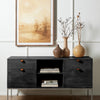 Trey Filing Credenza Black Wash Four Hands